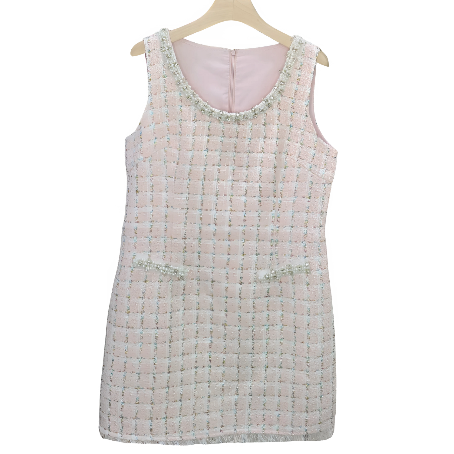 Robe Couture Ivoire Rosé