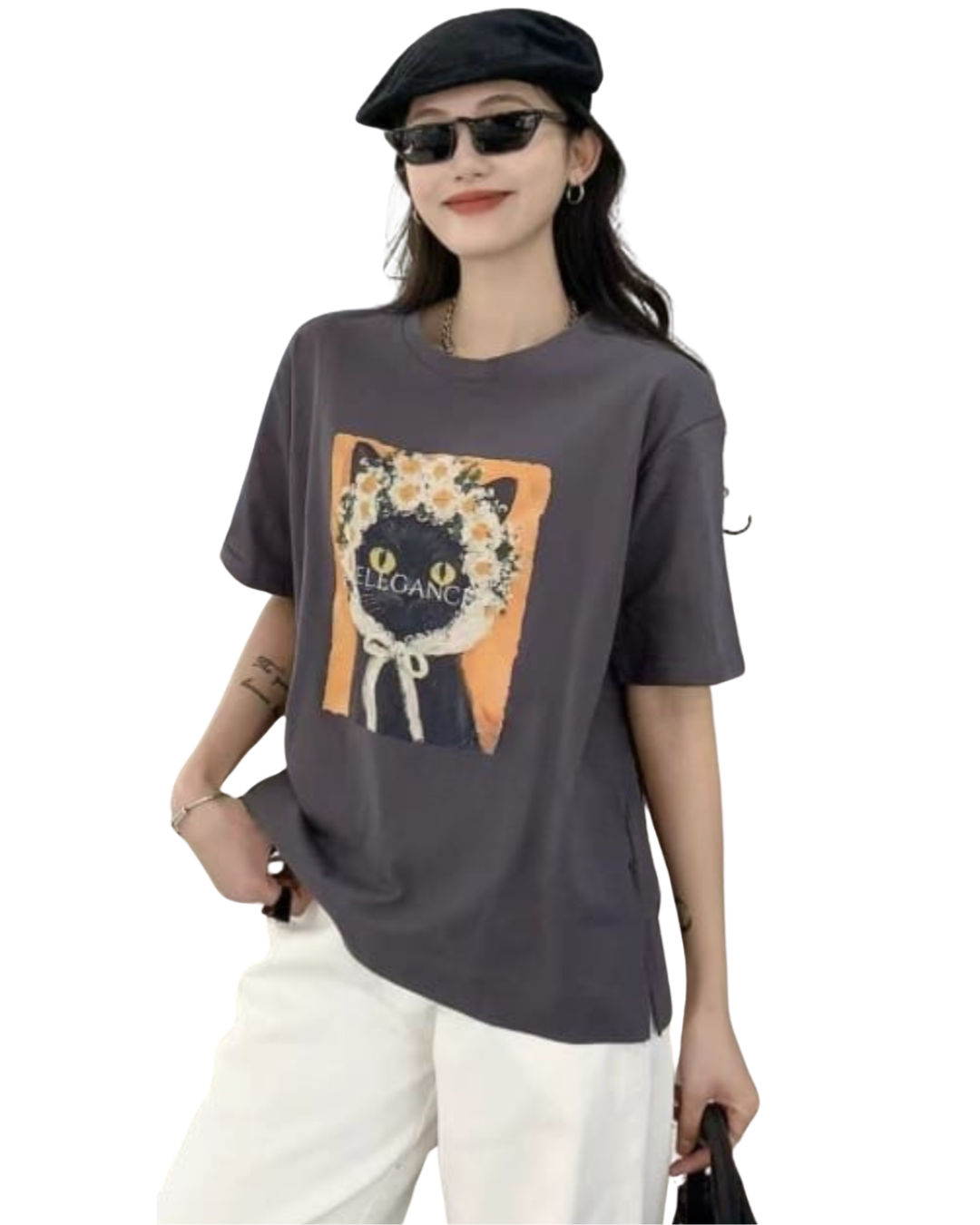 Elegance Cat Tee